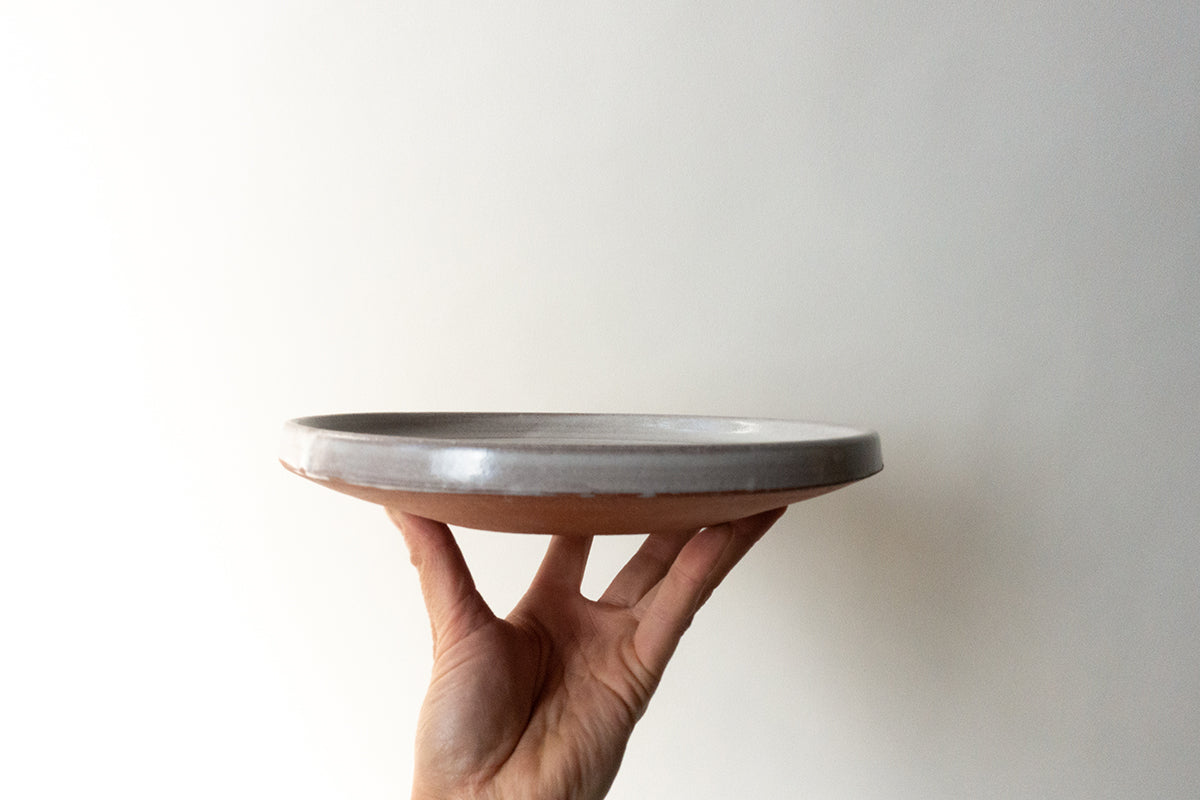 Stoneware shallow bowl