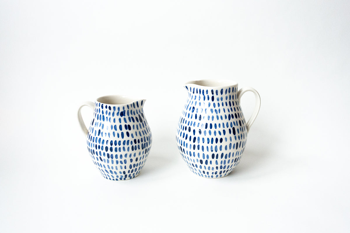 Porcelain dash pitcher