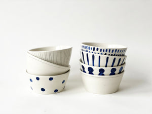 Porcelain Classic Blue Bowl