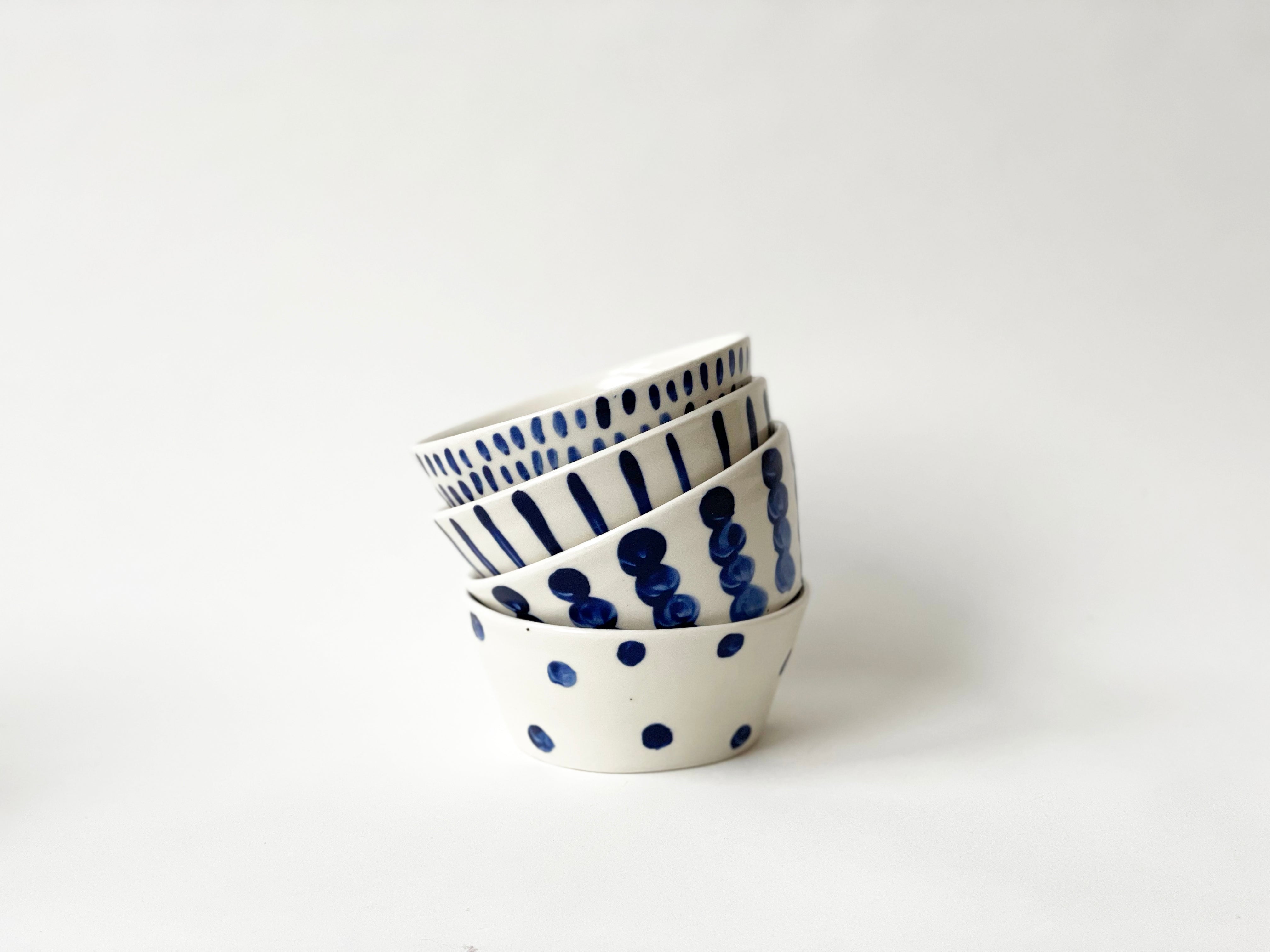 Porcelain Classic Blue Bowl