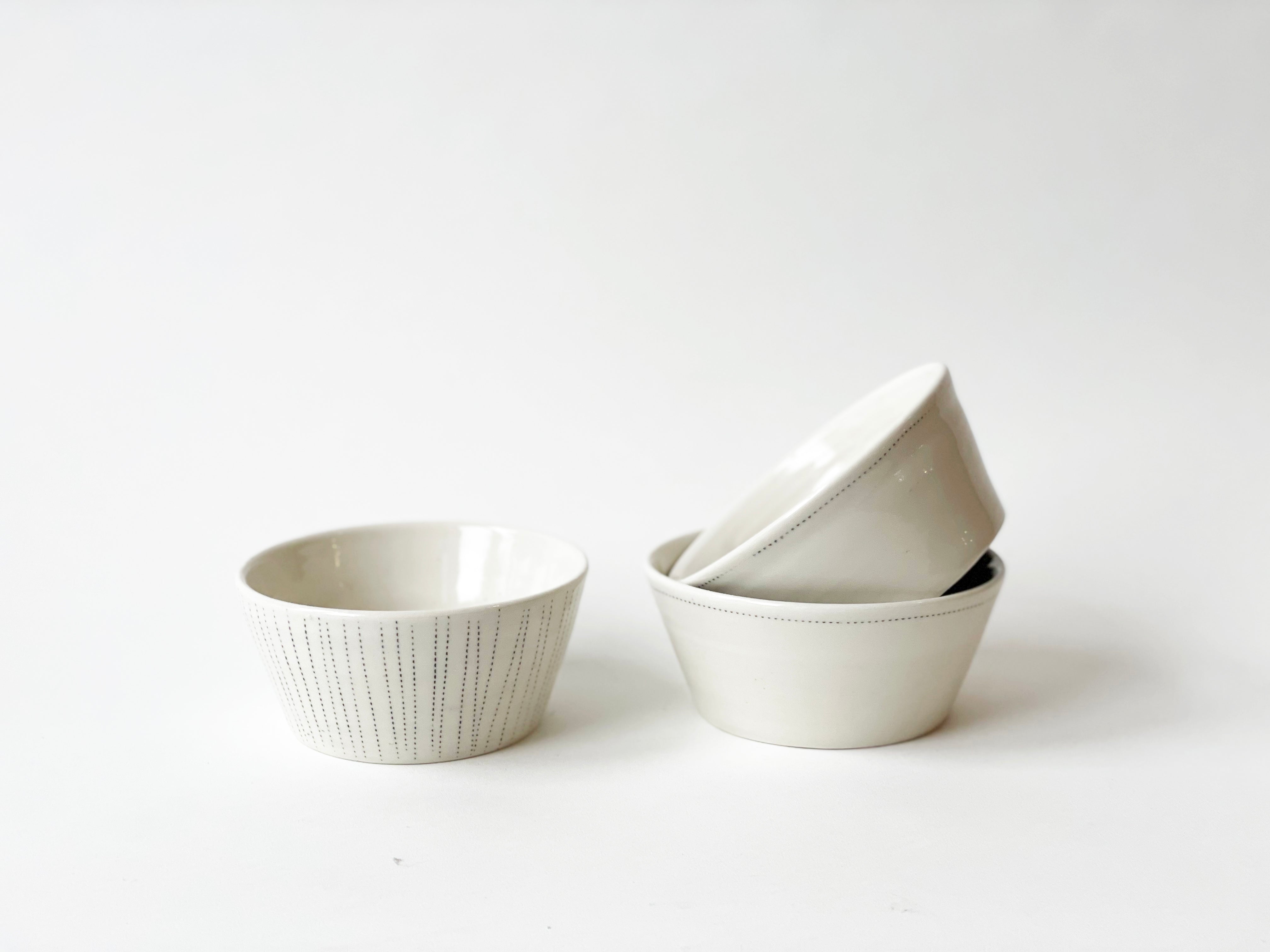 Porcelain Dot Bowl