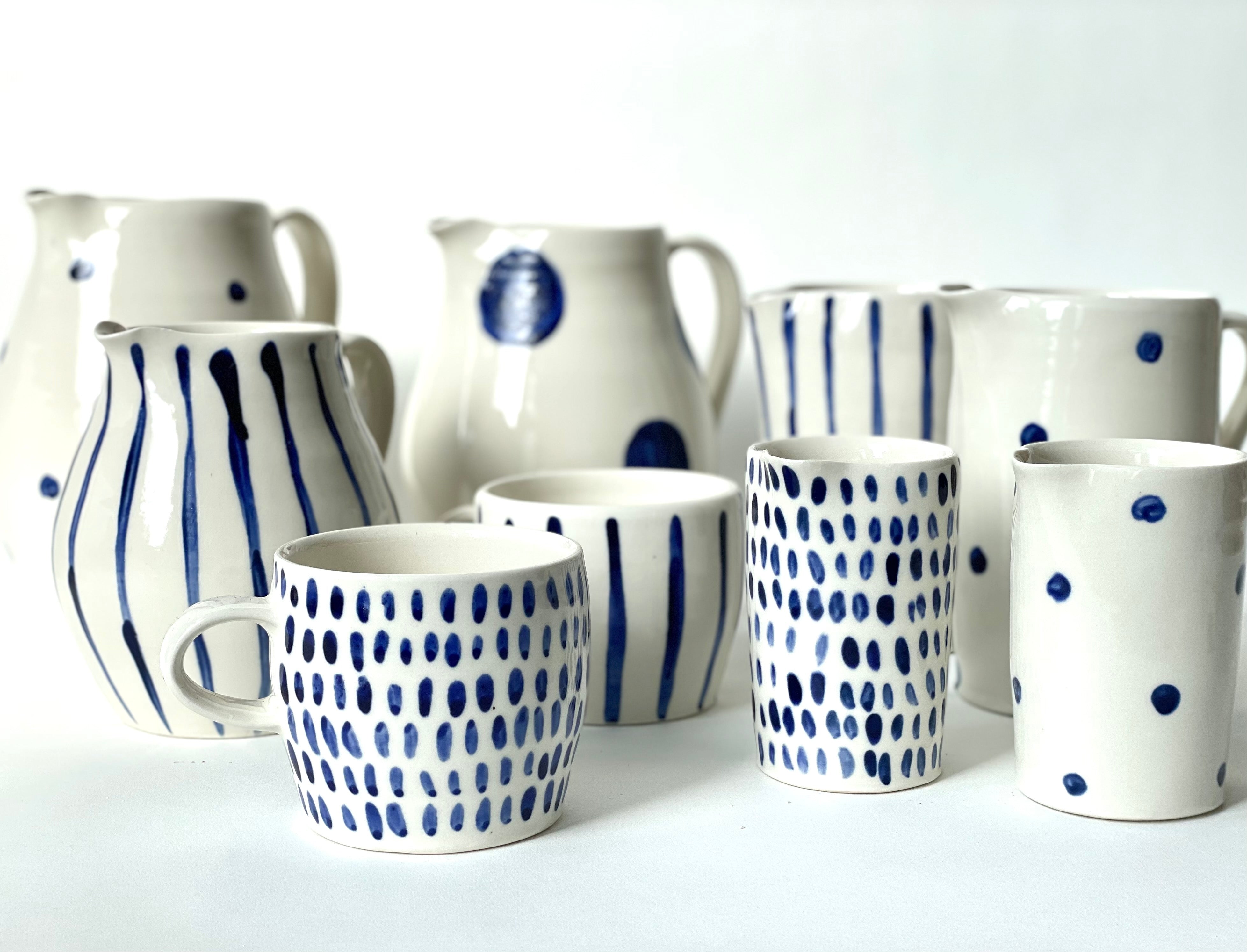 Porcelain dash pitcher